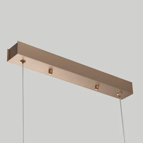 Светильник подвесной LED Edge CL720032N Citilux матовый золото на 1 лампу, основание матовое золото в стиле современный хай-тек линейный фото 6