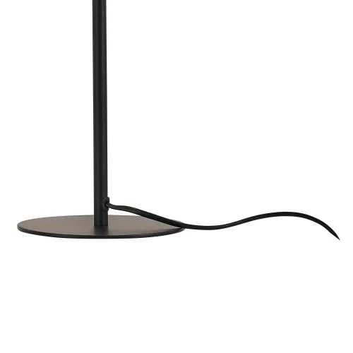 Настольная лампа Statera 3045-1T Favourite белая 1 лампа, основание чёрное металл в стиле современный  фото 2