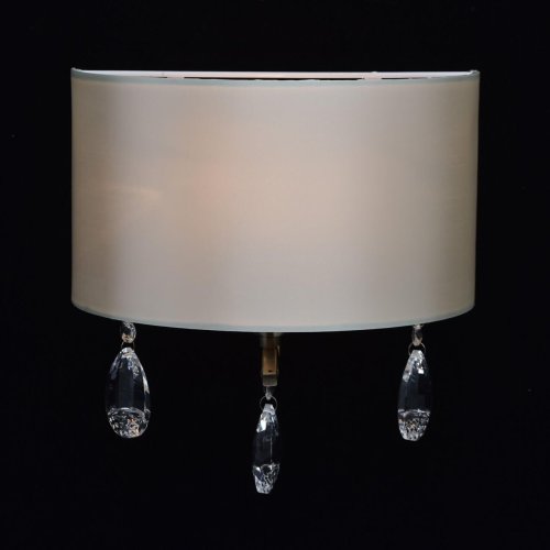 Бра Нора 454021501 MW-Light бежевый на 1 лампа, основание античное бронза в стиле классический  фото 2