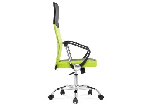 Компьютерное кресло Arano 1 green 15793 Woodville, зелёный/сетка искусственная кожа, ножки/металл/хром, размеры - *1190***660*600 фото 4