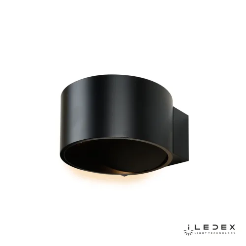 Бра LED Lyra ZD8092-5W BK iLedex чёрный на 1 лампу, основание чёрное в стиле хай-тек современный фото 2