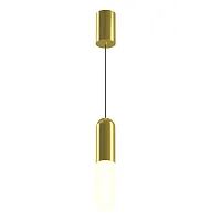 Светильник подвесной LED Mist P101PL-L300-12W3K-BS Maytoni латунь 1 лампа, основание латунь в стиле современный хай-тек 
