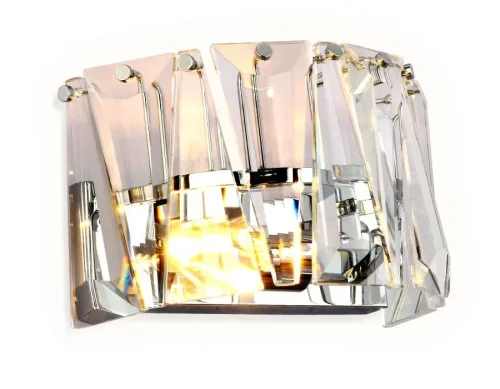 Бра TR5175 Ambrella light прозрачный на 1 лампа, основание хром в стиле современный классический 