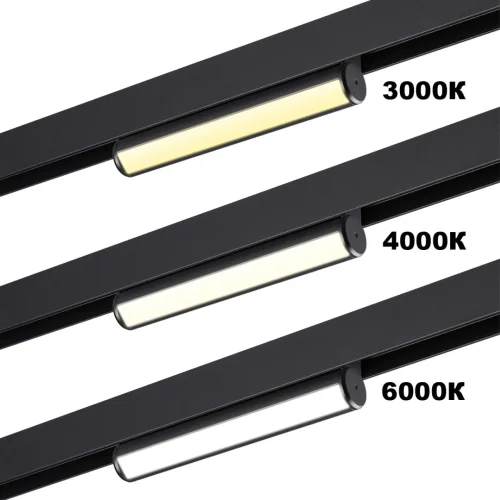 Трековый светильник LED с переключателем цветовой темперетуры Vector 359952 Novotech чёрный для шинопроводов серии Vector чёрный фото 4 Трековый светильник LED с переключателем цветовой темперетуры Vector 359952 Novotech чёрный для шинопроводов серии Vector чёрный фото 4