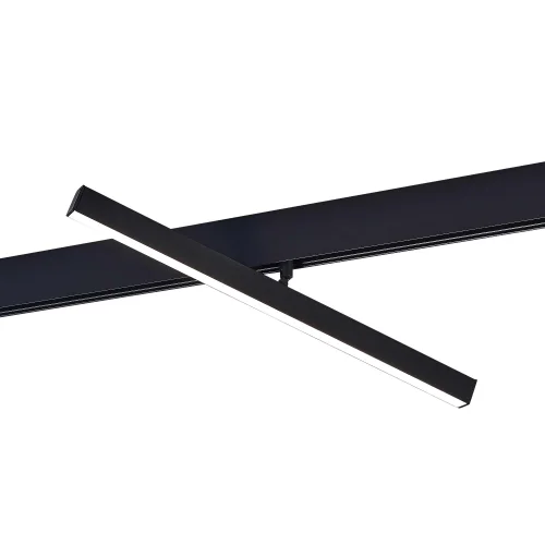 Трековый светильник магнитный LED ST802.446.12 ST-Luce чёрный для шинопроводов серии Skyline 48 фото 3