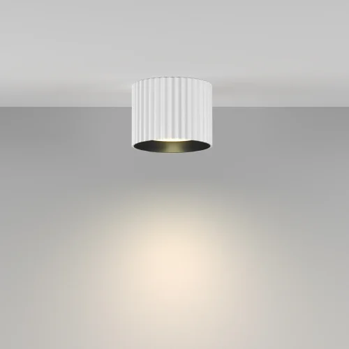 Светильник накладной Calipso C106CL-GX53-W Maytoni белый на 1 лампу, основание белое в стиле хай-тек современный круглый фото 6 Светильник накладной Calipso C106CL-GX53-W Maytoni белый на 1 лампу, основание белое в стиле хай-тек современный круглый фото 6