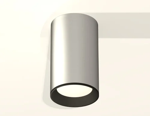 Светильник накладной Techno spot XS6324001 Ambrella light серебряный 1 лампа, основание серебряное в стиле модерн круглый фото 2