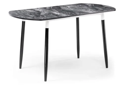 Стол раскладной Гуанг гранит темный / черный 459641 Woodville столешница гранит темная из пластик фото 3 Стол раскладной Гуанг гранит темный / черный 459641 Woodville столешница гранит темная из пластик фото 3