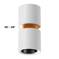 Светильник накладной LED Aristo 359337 Novotech белый 1 лампа, основание белое в стиле хай-тек трубочки круглый
