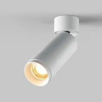 Светильник накладной LED Focus Zoom C055CL-L12W2.7K-Z-W Maytoni белый на 1 лампу, основание белое в стиле современный хай-тек трубочки
