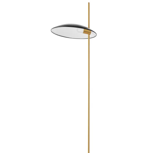 Торшер LED Marmara 801717 Lightstar  чёрный белый 1 лампа, основание золотое белое в стиле арт-деко
 фото 6