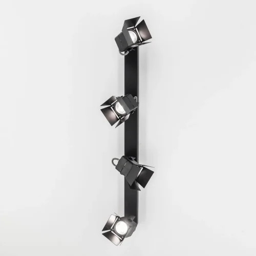 Спот с 4 лампами Рубик CL526542S Citilux чёрный GU10 в стиле современный прожектор фото 3