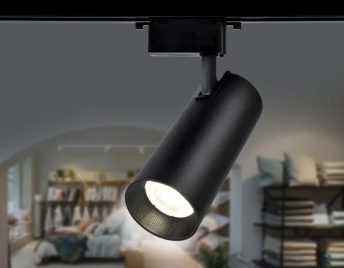 Трековый светильник LED Track System GL5859 Ambrella light чёрный для шинопроводов серии Track System чёрный фото 2