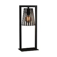 Настольная лампа Bogota 390005 Eglo чёрная на 1 лампу, основание чёрное металл в стиле лофт современный 