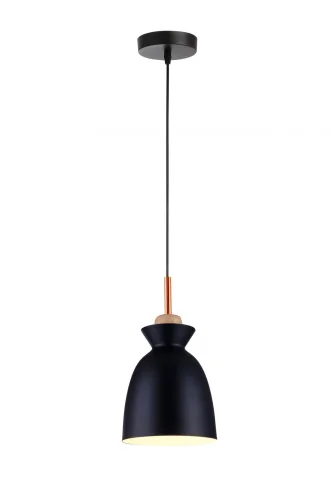 Светильник подвесной Марилоу (Marylou) TL1202H-01BK Toplight чёрный на 1 лампу, основание чёрное в стиле современный Светильник подвесной Марилоу (Marylou) TL1202H-01BK Toplight чёрный на 1 лампу, основание чёрное в стиле современный