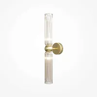 Бра Antic MOD302WL-02CG1 Maytoni янтарный на 2 лампы, основание золотое в стиле хай-тек американский современный 