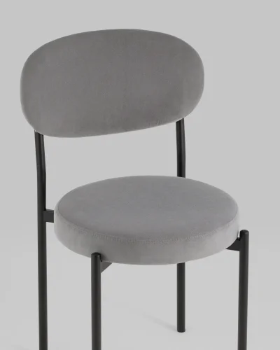 Стул Бриф SN велюр серый УТ000039454 Stool Group, /, ножки//, размеры - *830***470*530 фото 2