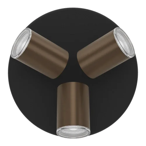 Спот с 3 лампами Consuma 300591 Eglo бронзовый GU10 в стиле современный фото 5 Спот с 3 лампами Consuma 300591 Eglo бронзовый GU10 в стиле современный фото 5