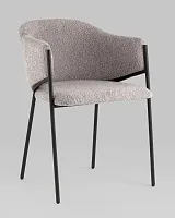 Стул Brace букле серый УТ000039132 Stool Group, /, ножки//, размеры - *780***560*560
