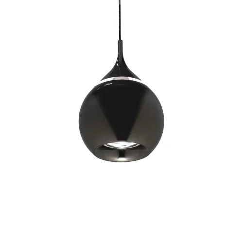 Светильник подвесной LED Drop 8891 Mantra чёрный на 1 лампу, основание чёрное в стиле современный фото 2