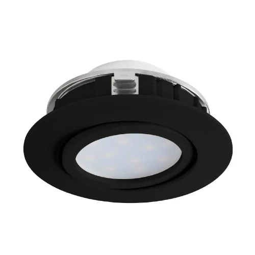 Светильник точечный LED Pineda 900748 Eglo чёрный 1 лампа, основание чёрное в стиле лофт современный 