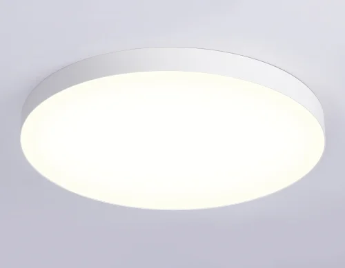 Светильник потолочный LED Air Alum FV5539 Ambrella light белый 1 лампа, основание белое в стиле современный хай-тек  фото 2