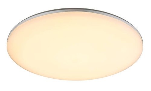 Светильник потолочный LED Dori 32118-24 Globo белый 1 лампа, основание серебряное в стиле современный 