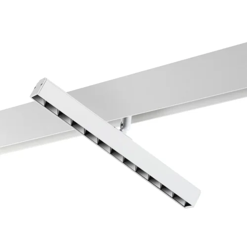 Трековый светильник для низковольтного шинопровода LED Flum 358609 Novotech белый для шинопроводов серии Flum белый фото 5