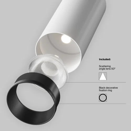 Светильник трековый Focus LED TR021-1-12W3K-W-D-W Maytoni белый для шинопроводов серии Focus LED белый фото 11