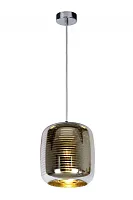 Светильник подвесной Eryn 70483/01/11 Lucide хром 1 лампа, основание хром в стиле современный 