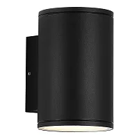 Настенный светильник уличный Tubo SL9007.401.02 ST-Luce уличный IP65 чёрный на 2 лампы, плафон чёрный в стиле хай-тек современный GX53