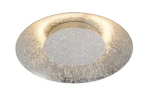 Светильник потолочный LED FOSKAL 79177/12/14 Lucide серебряный 1 лампа, основание серебряное в стиле современный 