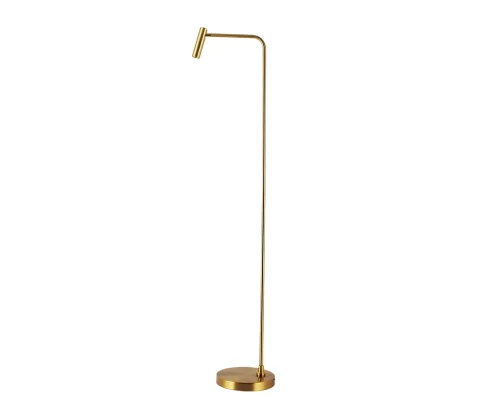 Торшер LED Алери 08070-F,20 Kink Light для чтения бронзовый на 1 лампу, основание бронзовое в стиле хай-тек современный 