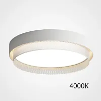 Светильник потолочный MALIA D55 White 4000К 223847-23 ImperiumLoft белый на 1 лампу, основание белое в стиле современный минимализм 