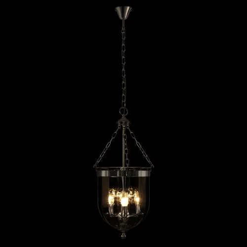 Светильник подвесной Incense 10455/4 CR LOFT IT прозрачный на 4 лампы, основание хром в стиле классический арт-деко фото 2