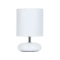 Настольная лампа Hadar A3463LT-1WH Arte Lamp белая на 1 лампу, основание белое керамика в стиле современный 