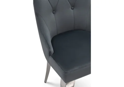 Обеденная группа Джокет dark grey / white 599463 Woodville на 1 , основание в стиле современный скандинавский фото 14