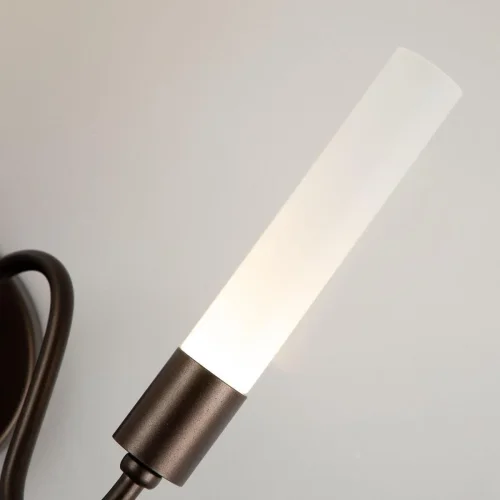 Бра LED Tentacoli 3014-2W Favourite белый на 1 лампа, основание коричневое в стиле современный  фото 4