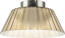 Светильник потолочный LED Napoli 794013 Lightstar янтарный на 1 лампу, основание коричневое в стиле классический современный 