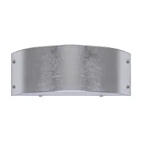 Бра  Cupola 803524 Lightstar серый 2 лампы, основание хром в стиле классический 