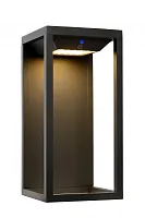 Настенный светильник уличный Тенсо (Tenso) 27891/02/30 Lucide уличный IP54 чёрный на 1 лампу, плафон чёрный в стиле хай-тек ЛЕД