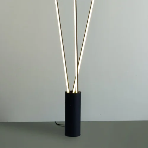 Торшер LED Vertical 7348 Mantra  чёрный 1 лампа, основание чёрное в стиле современный
 фото 4