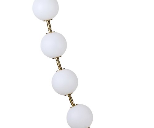 Светильник подвесной ЛЕД Мони 07627-20L,20(3000K) Kink Light белый на 1 лампу, основание бронзовое в стиле современный шар фото 2 Светильник подвесной ЛЕД Мони 07627-20L,20(3000K) Kink Light белый на 1 лампу, основание бронзовое в стиле современный шар фото 2