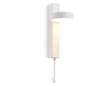 Бра с выключателем LED FW160 Ambrella light белый 1 лампа, основание белое в стиле хай-тек минимализм 