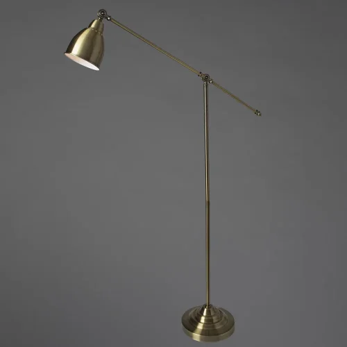 Торшер лофт Braccio A2054PN-1AB Arte Lamp  античный бронза 1 лампа, основание античное бронза в стиле лофт
 фото 2