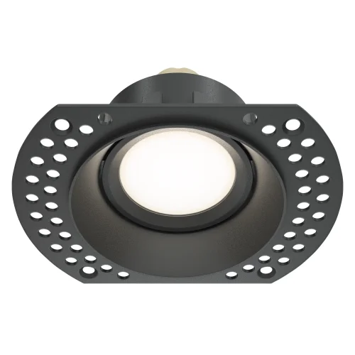 Светильник точечный Dot DL042-01-RD-B Maytoni чёрный 1 лампа, основание чёрное в стиле современный хай-тек для затирки фото 2
