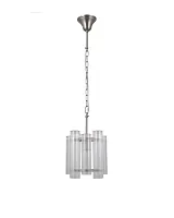 Светильник подвесной Monte V10779-1P Moderli прозрачный 1 лампа, основание матовое хром в стиле модерн классика 