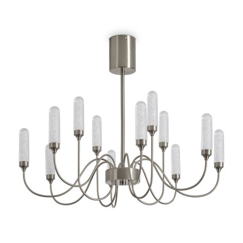 Люстра потолочная LED Alias FR2050CL-L36N Freya прозрачная на 1 лампу, основание никель в стиле классический американский фото 3 Люстра потолочная LED Alias FR2050CL-L36N Freya прозрачная на 1 лампу, основание никель в стиле классический американский фото 3