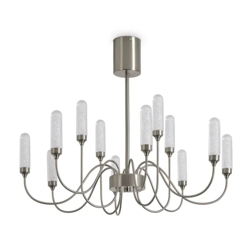 Люстра потолочная LED Alias FR2050CL-L36N Freya прозрачная на 1 лампу, основание никель в стиле классический американский фото 3