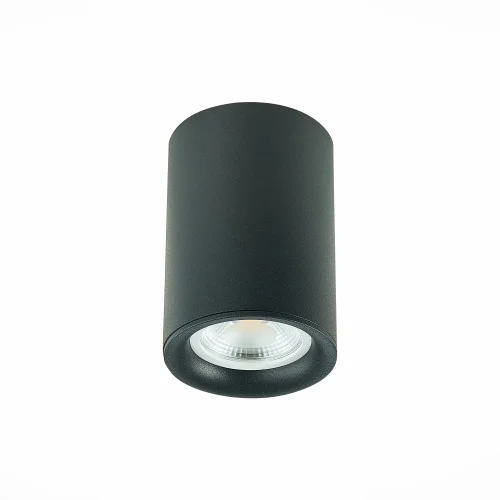 Светильник накладной St114 ST114.407.01 ST-Luce чёрный 1 лампа, основание чёрное в стиле современный хай-тек круглый фото 2